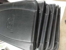 (6 Pack) Wellness Gemline Deluxe Black Padfolio with Writing Pad Tablet and Pen