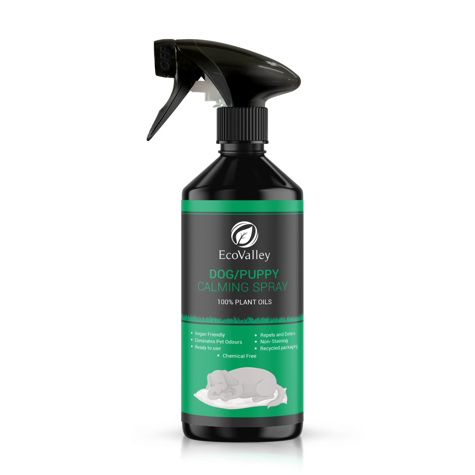 EcoValley Dog Puppy Calming Anxiety Spray Calm Spray Separation Anxiety Relief
