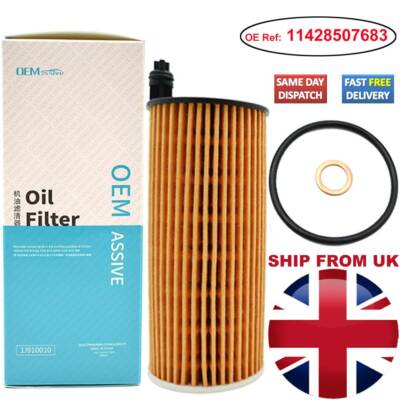Car Oil Filter For BMW X4 3/5 F22 E91 F30 F31 F82 F10 F06 F13 F04 F26 ...