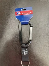 Chicago Cubs Premium Carabiner Keychain Bottle Opener Combo Baseball
