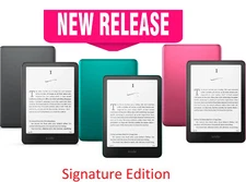 🔥2024 12thGen Latest 7" KINDLE PAPERWHITE Ad-Free Signature 32GB WirelessCharge