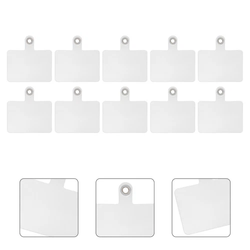10 Pcs Phone Tabs Phone Tether Patches Lanyard Hanging Loop Phone Accessories - Bild 7 von 11