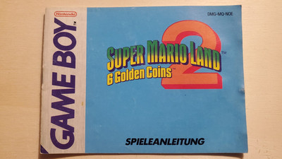 Super Mario Land 2 - Booklet - Nintendo Gameboy Classic Anleitung - NOE/NEU6
