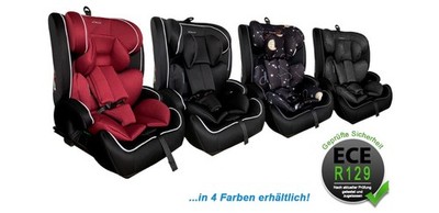 XOMAX HC02S Kindersitz ISOFIX 9 36 kg ECE R129 i-Size Gruppe 1/2/3 Sitzerhöhung