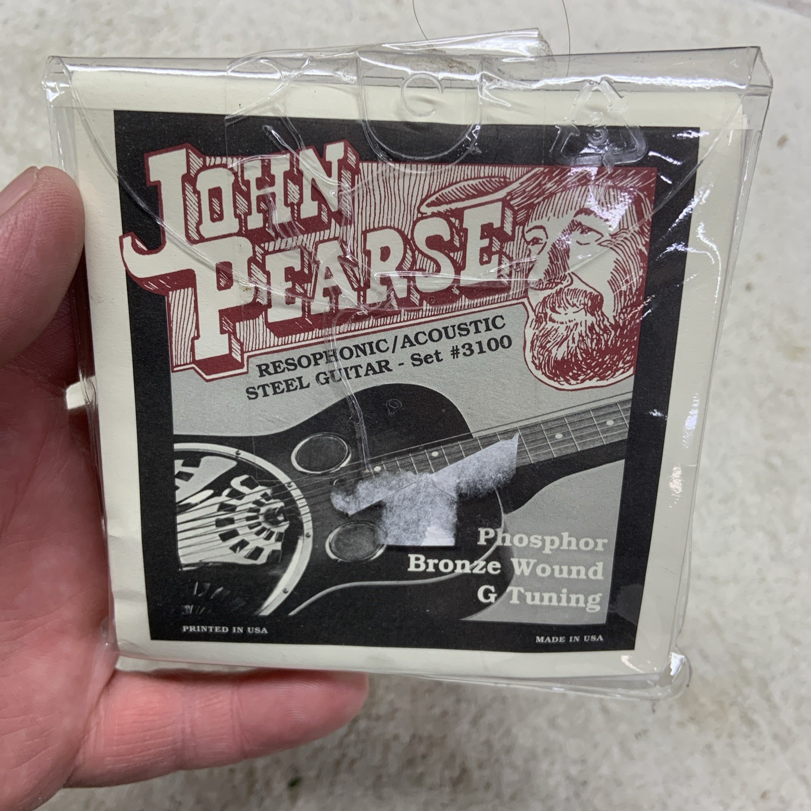 John Pearse Strings Phosphor Bronze Resophonic 16-59 #3100