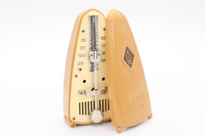 Wittner Metronom Taktell Piccolo Cremefarben Mechanisch H 15,5 cm