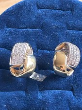 orecchini oro 18 kt diamanti