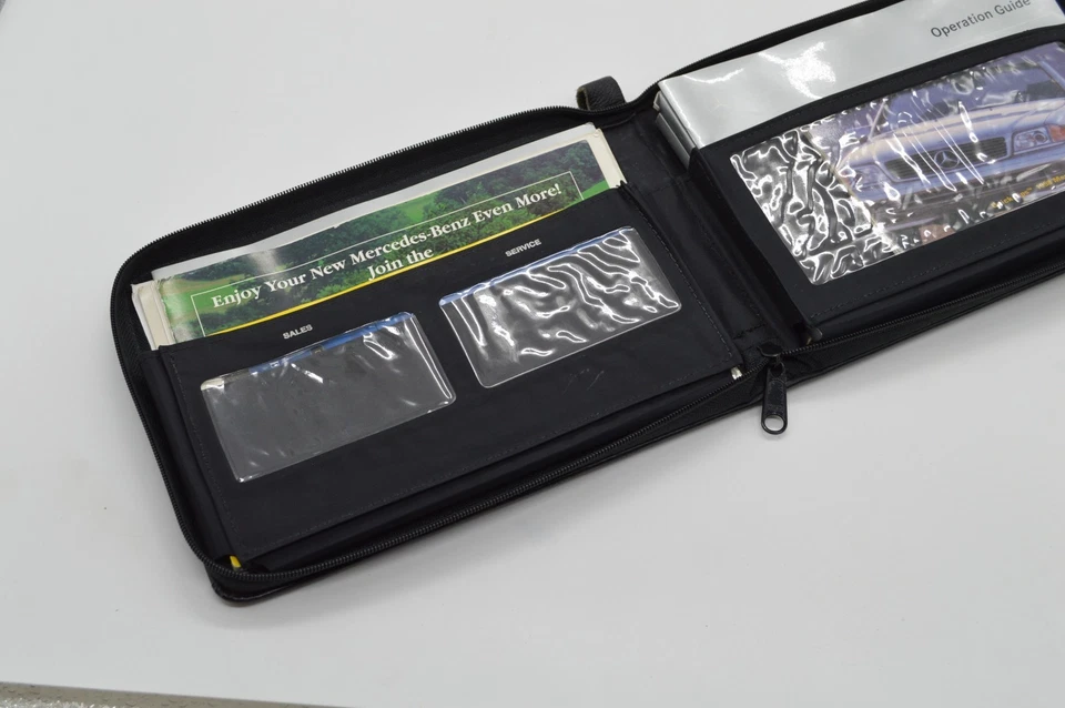 Mercedes Benz R129 SL500 SL600 1998 manual del propietario folletos con estuche Foto 4 de 4