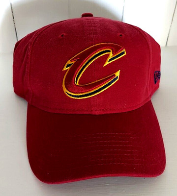 Cleveland Cavaliers Hat New Era 9 Twenty Adjustable Cap Core Classic One Size