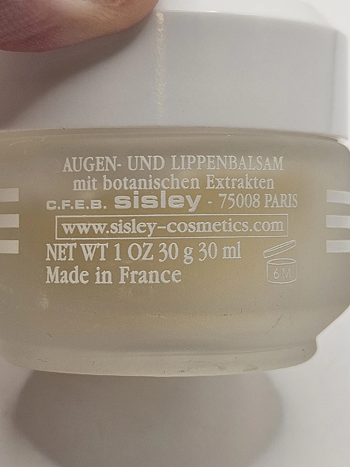 Bálsamo contorno de ojos y labios Sisley Baume Efficace 1,0 fl oz/30 ml sellado nuevo raro Foto 3 de 4
