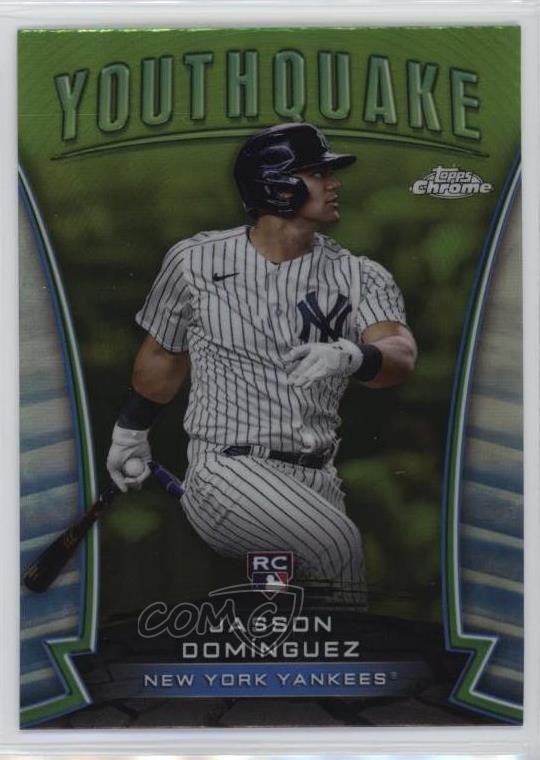 2024 Topps Chrome Youthquake Jasson Dominguez Jasson Domínguez #YQ-10 Rookie RC