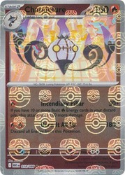 Chandelure (Master Ball Pattern) 018/086 - SV: White Flare