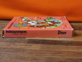Rare Diner Burgertime Sequel Game (Mattel Intellivision, 1987) CIB Complete VG+