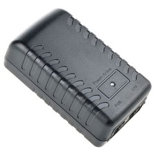 24V Gigabit POE Injector, 24V DC Passive PoE Adapter for Ubiquiti POE-24-12W-G