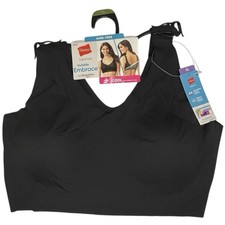 Hanes Signature - Invisible Embrace Smooth Tec - Wire-Free Bralette- Size XL