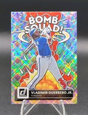 VLADIMIR GUERRERO JR. ~ 2022 Panini Donruss ~ Bomb Squad #BS-2 ~ Diamond SP 💎