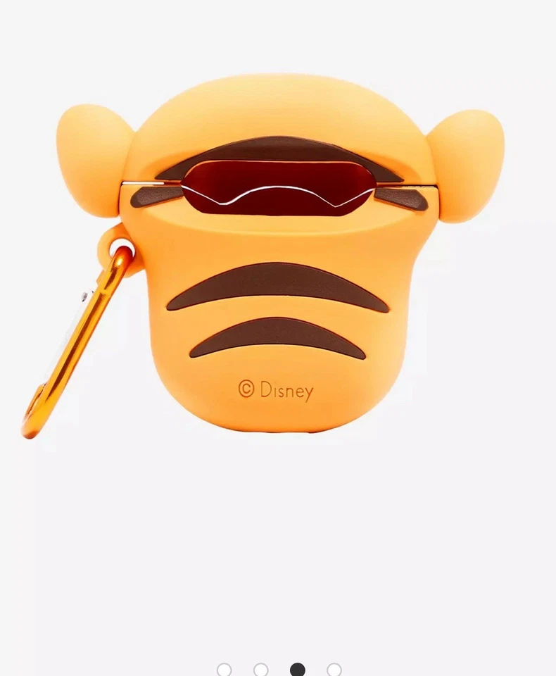 Nuevo Disney Winnie The Pooh Tigger Figura Verdadero Inalámbrico Auriculares Estuche Cubierta Raro Foto 2 de 4