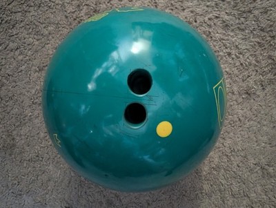 Brunswick Teal Rhino Pro ( Vintage Series ) Bowling Ball 16 lbs