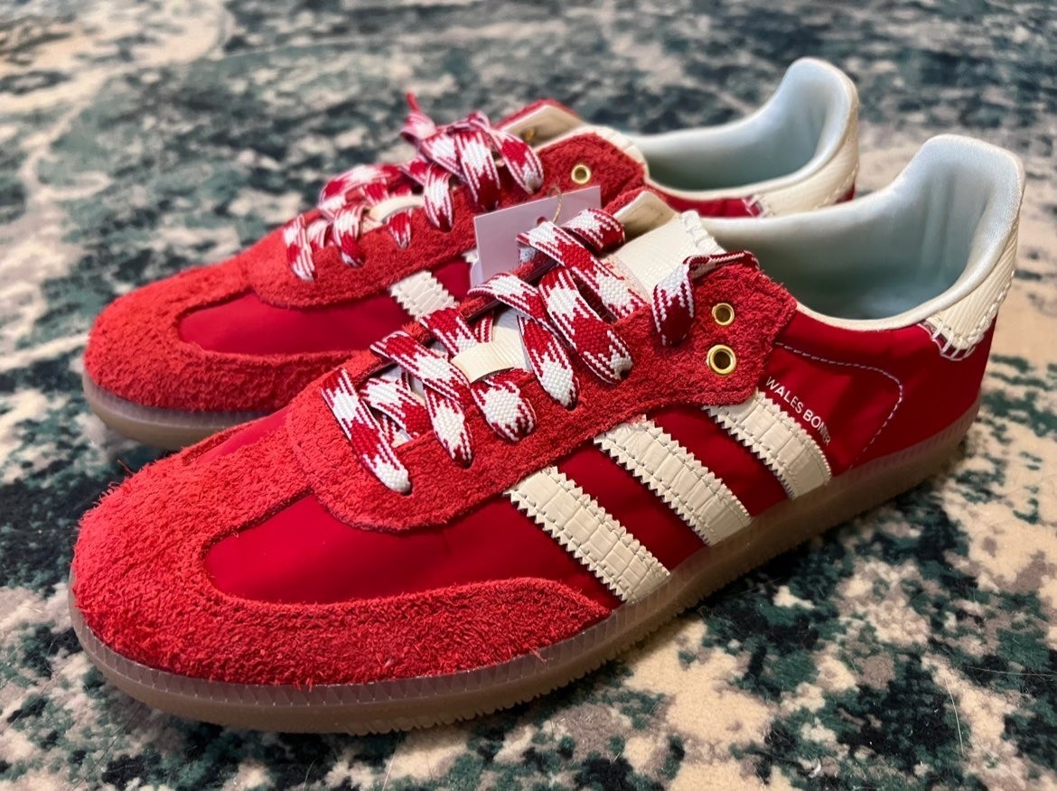 Size 9.5 - Wales Bonner x adidas Samba Scarlet for sale online | eBay