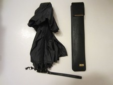 Vintage Knirps Folding Umbrella With Genuine Case 39"