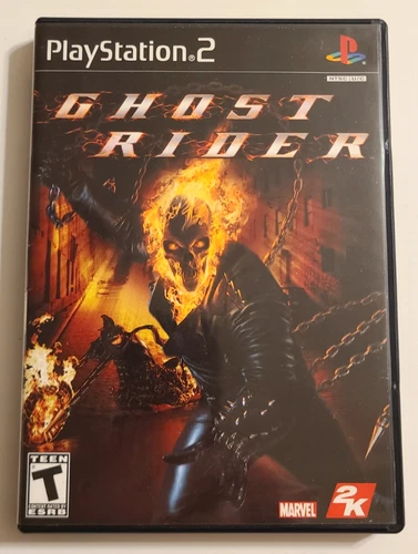 Ghost Rider (Sony PlayStation 2, 2007) w/Instruction Manual & Mini Comic