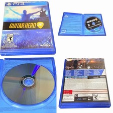 PS4 Guitar Hero Live Game CD 2015 Sony Play Station 4 Teen Adolescent No Manual