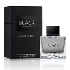 "Antonio Perfumes - Black Seduction - Espray para hombre - Larga duración -100 m