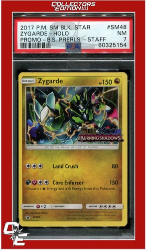 Zygarde graded PSA 7 for sale on eBay