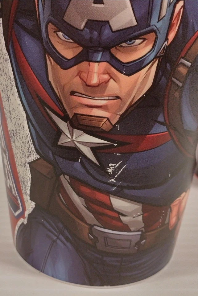 Juego de 3 tazas de bebida de fiesta Marvel Avengers 16 OZ Avengers Hawkeye Capitán América Foto 4 de 4