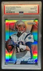 2014 Prizm Tom Brady Silver Prizms #36 Patriots PSA 10