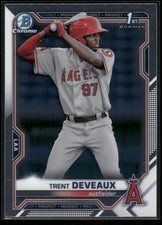 2021 Bowman #BCP-94 Trent Deveaux Chrome Prospects