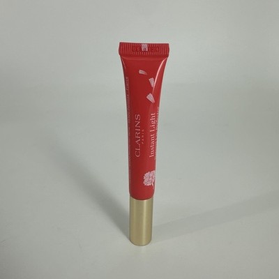 Clarins Instant Light Natural Lip Perfector 10 PINK SHIMMER Shade 0.35 oz NWOB