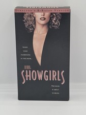Showgirls VHS, 1996, NC-17 Rating