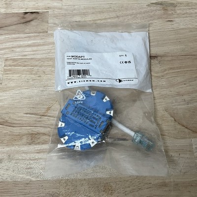 Siemon Modapt Modulator Test Adapter w/ Plug Jack 6-8 Position NOS