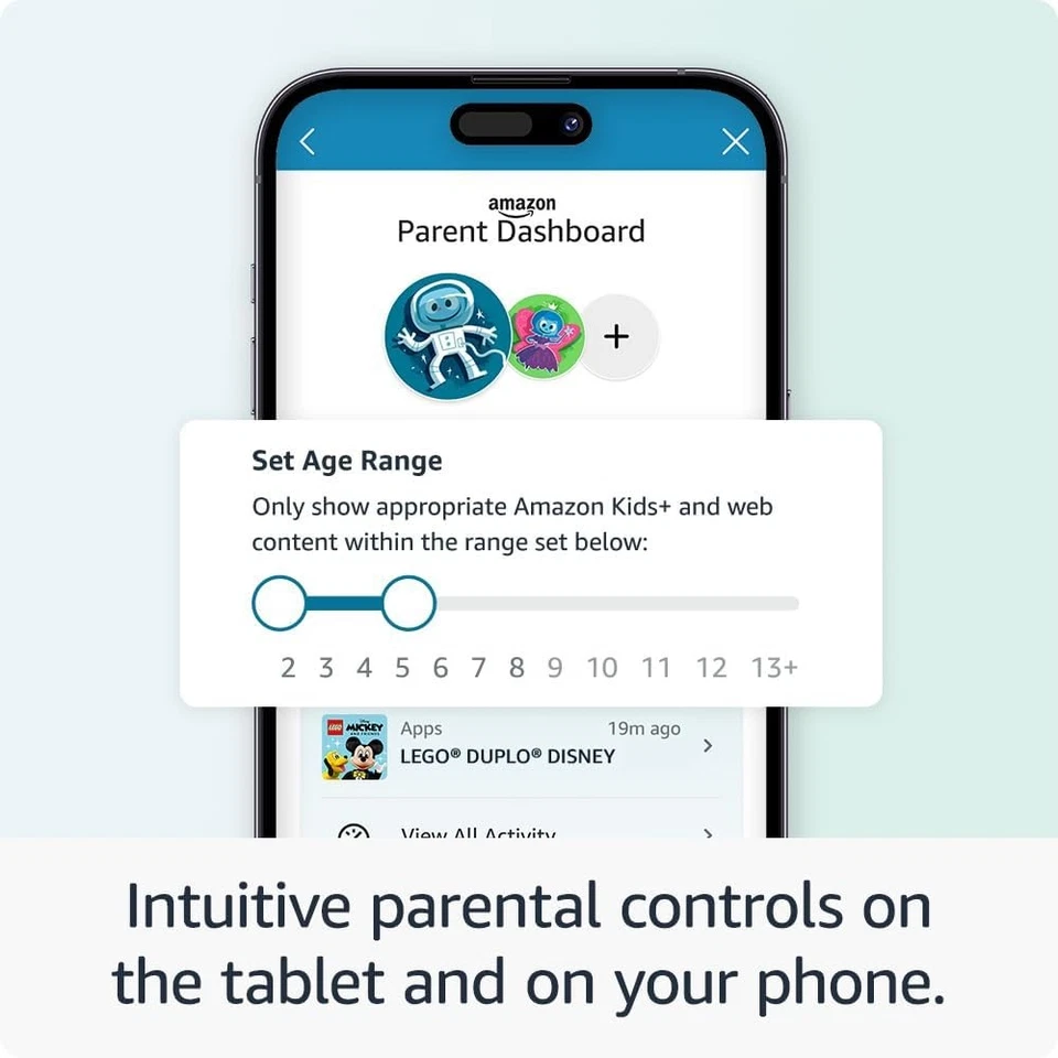 Amazon Fire HD 8 Kids tablet 3GB memory, 32GB, Blue | New & Sealed  - Image 3 of 4