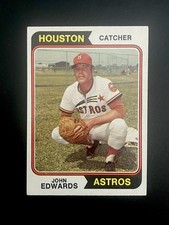1974 Topps Baseball #635 John Edwards (Astros) NM