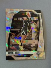 Alysha Clark Cracked Ice Prizm sp Insert 2024 Panini WNBA Holo #101 Aces