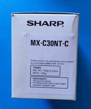 SHARP MX-C30NT-C CYAN Toner Cartridge, OEM, O...