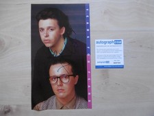 Tears For Fears autograph signed 16x28 cm magazine image ACOA