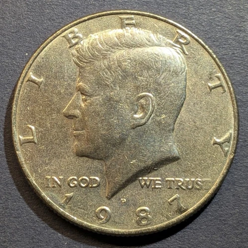 1987-P Kennedy Half Dollar