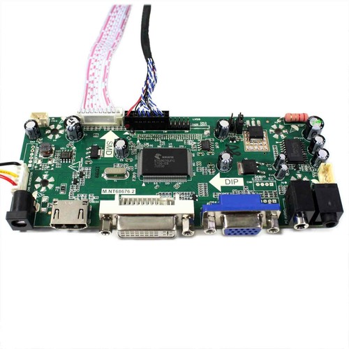 Écran LCD 14,9 pouces 1280x390 LTA149B780F avec carte M.NT68676 HD VGA DVI - Photo 4/5