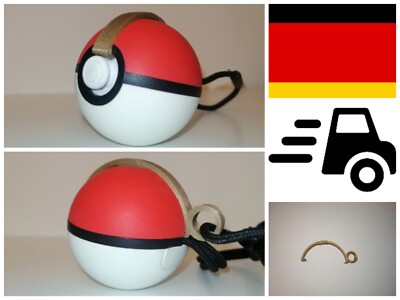 3X Pokémon GO | Pokeball Plus | Aufsteckkappe m. Ring | Autospin | Autocatch