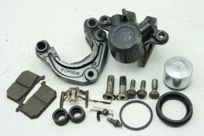 KAWASAKI Z 750 E KZ750E Bremssattel rechts Bremskolben Bremszange Ankerplatte - Bild 1 von 4