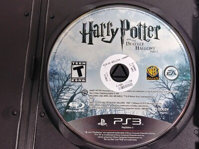 Harry Potter and the Deathly Hallows: Part 1 Sony PlayStation 3 PS3 Disc Only