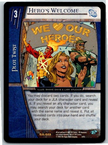 2005 VS SYSTEM DC Justice League Of America DJL FOIL - PICK / CHOOSE YOUR CARDS - Picture 7 of 55