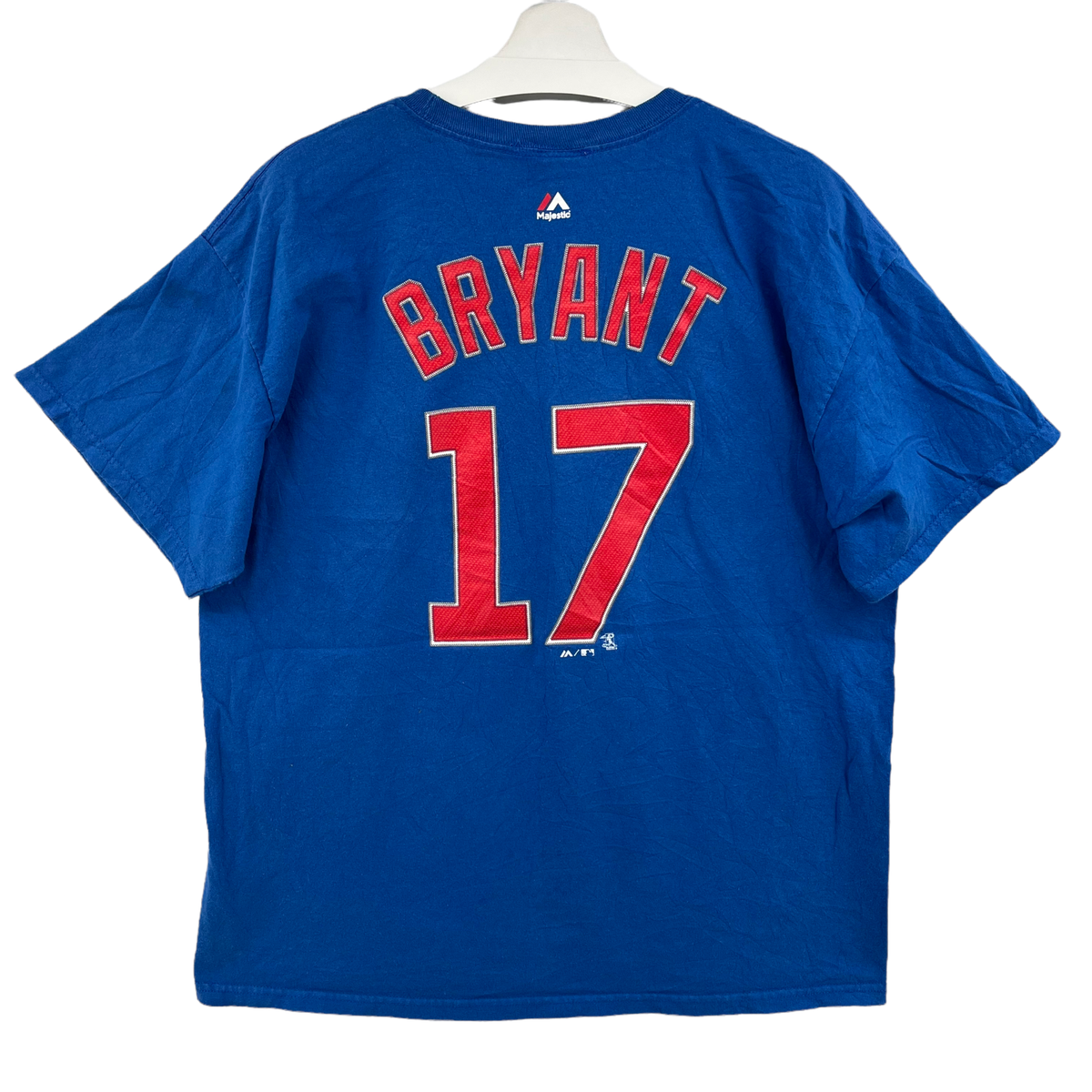 Majestic シカゴカブス 17番BRYANTユニフォーム サイズ56 Blue Jays Kris Bryant Blue Jersey KRIS BRYANT #17 CHICAGO CUBS