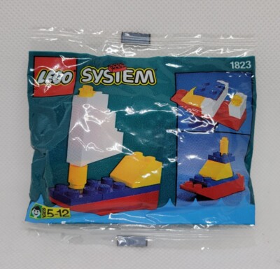 LEGO SYSTEM 1823 YACHT - PROMO - 1996 LEGO - VINTAGE RARE - SEALED NEW OLD STOCK