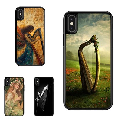 Plastic Case Magical Harp Music playing For Apple iPhone Samsung Galaxy Motorola