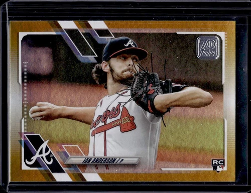 2021 Topps #239 Ian Anderson Gold Foil