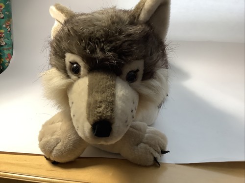 jumbo wolf plush